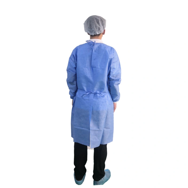 Guardwear OEM ODM Sterile Reinforced Surgical Gown Isolation Coverall Disposable Gowns Medical SMS Isolation Gown Level 2