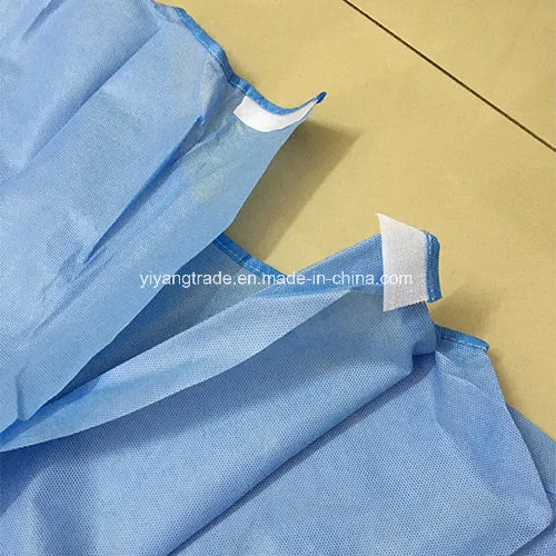 Disposable Reinforced SMS Surgical Gown in Surgery