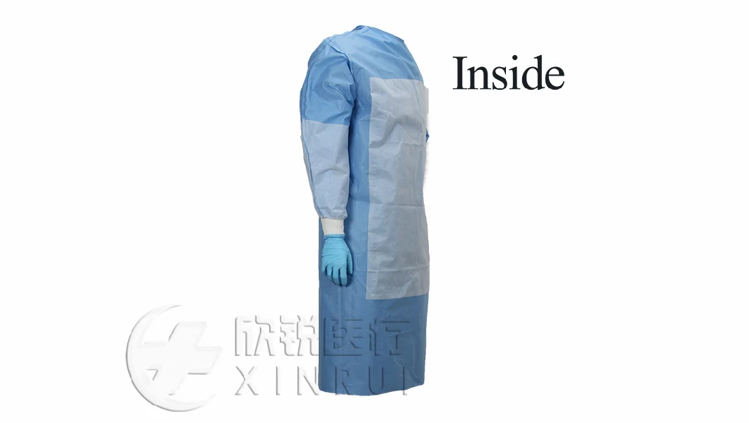 Disposable Medical Sterile SMS Surgical Gown - Reinforced