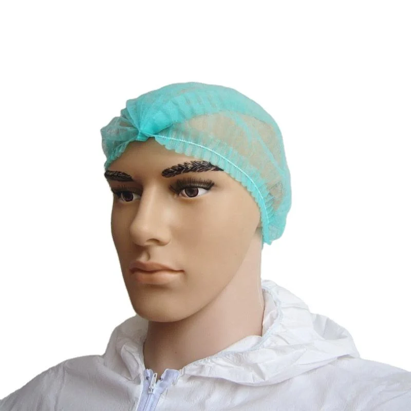 Doctor Nurse Surgeon Surgical Use Universal Nonwoven Disposable Bouffant Cap